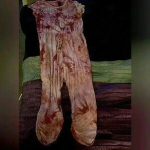 Girls jumpsuit with pockets - size 14